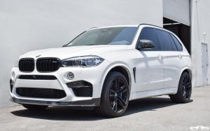 BMW X5 M Alpine White by iND and Akrapovic and EAS 2017 года